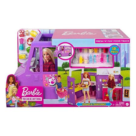 Barbie'nin Yemek Arabası Oyun Seti