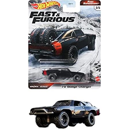 Hotwheels Premium Series GBW75 GRL83 DODGE CHARGER '70 Lisanslı Ürün