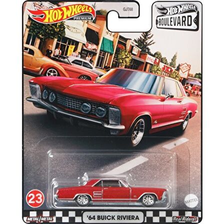 Hw Metal Boulevard Premium '64 Buick Riviera GJT68 GRL95 