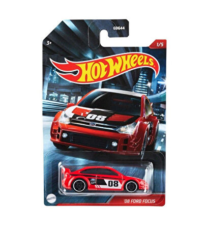 Hot Wheels Cult Racers Arabalar '08 Ford Focus  GYN19 GRP18