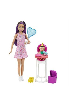 Barbie Bebek Bakıcısı Bebeği ve Aksesuarları Oyun 