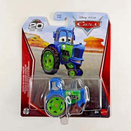 Disney Pixar Cars 20. Yıl Clutch Aid Racing Tractor Metal Diecast Araç 2026 