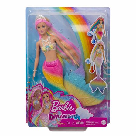 Barbie Dreamtopia Renk Değiştiren Sihirli Denizkızı GTF89