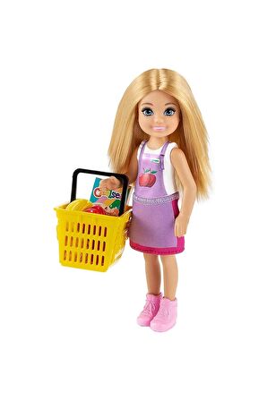 Barbie Chelsea Meslekleri Öğreniyor Market Çalışan