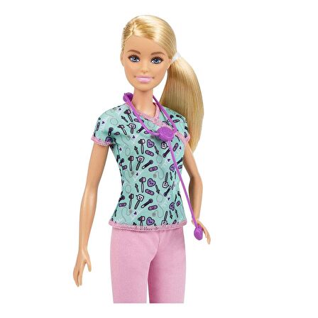 Barbie Kariyer Bebekleri - Hemşire DVF50-GTW39