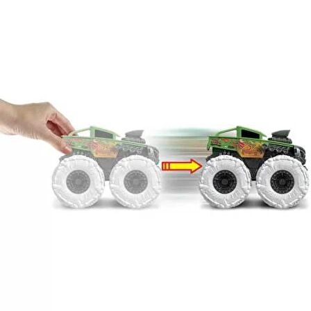 Monster Trucks 1:43 Çek Bırak MEGA-WREX GVK37-GVK39 Lisanslı Ürün