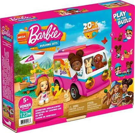 Samatlı Mega Barbie'nin Karavanı GWR35 123 Parça Lego Lisanslı Ürün