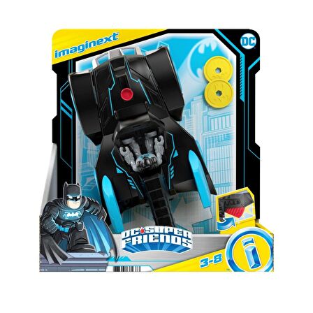 imaginext Dc Super Friends Bat-Tech Batmobil GWT24 Lisanslı Ürün