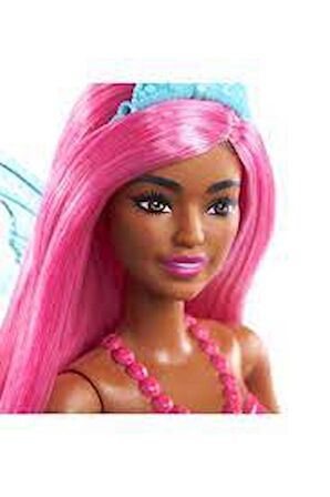 Barbie Peri Bebekleri Pembe Saçlı