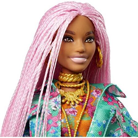 Barbie Extra Örgü Saçlı GXF09 Lisanslı Ürün