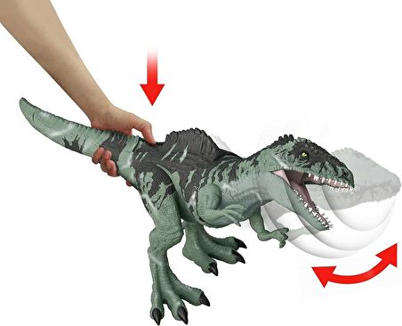 Kükreyen Dev Dinozor Figürü Giganotosaurus 55 cm