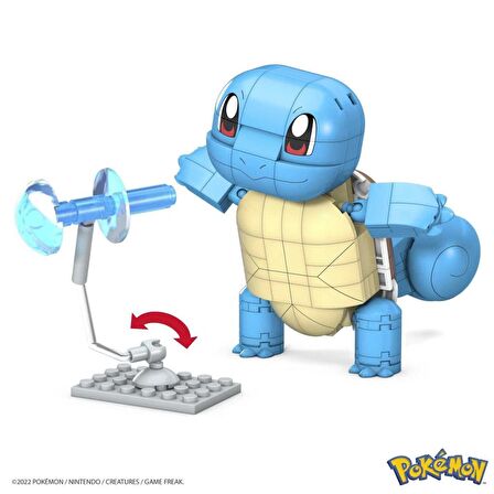  MEGA Pokemon Squirtle Yap ve Oyna Figürler 199 parça GYH00