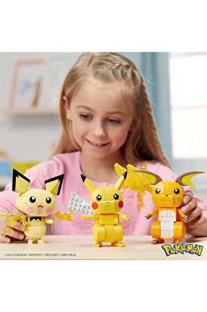 Gyh06 Mega - Pikachu Dönüşüm 3lüsü 621 Parça