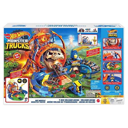 Hot Wheels Monster Trucks Volkanik Alanda Macera GYL14 Lisanslkı Ürün