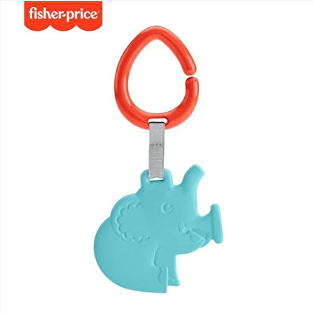 Fisher Price Fil Şeklinde Çıngırak ve Diş Kaşıyıcı fisher-price