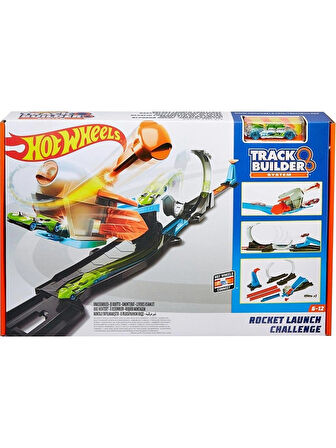 HOT WHEELSTRACK BUILDER ROCKET LAUNCH CHALLENGE ROKET FIRLATMA GÖREVİ