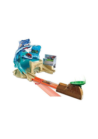 HOT WHEELS CİTY SHARK BEACH BATTLE KÖPEKBALIĞI KUMSAL YARIŞI