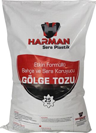 SERA GÖLGE TOZU DOĞAL GÖLGELEME TOZU 25 KG KİMYASAL VE BOYA YOKTUR 