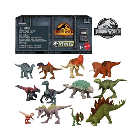 FABBATOYS Jurassic World Sürpriz Paketli Mini Dinozor Figürleri