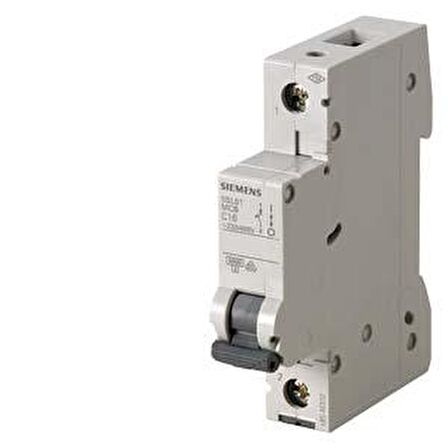 Siemens 10 Amper C Tipi 6Ka 5Sl6110-7Ya Monofaze Otomat Sigorta