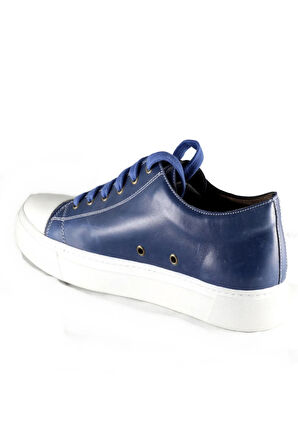 Marc By Marc Jacobs M2575 C03.N45 217F Lacivert Deri Sneaker Erkek Ayakkabı