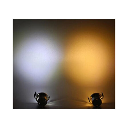 CATA CT 5270 1,5W Led Spot Siyah Kasa 6400K Beyaz Işık