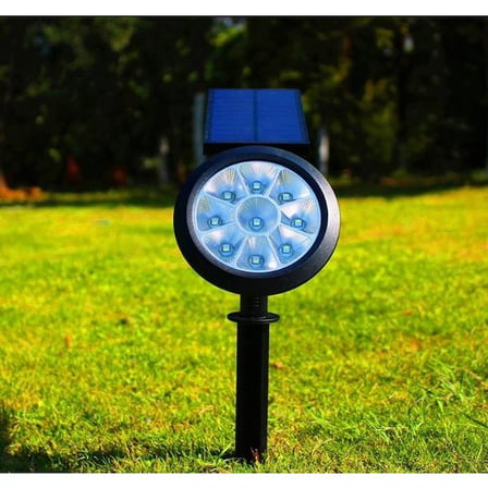 ct 7321 mila solar kazıklı güneş enerjili bahçe armatürü 18w rgb