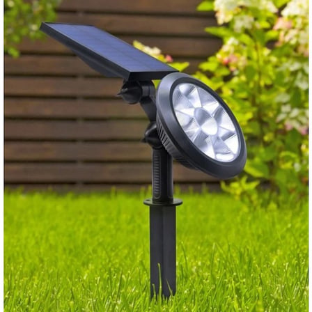 ct 7321 mila solar kazıklı güneş enerjili bahçe armatürü 18w rgb