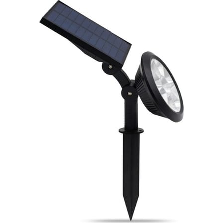ct 7321 mila solar kazıklı güneş enerjili bahçe armatürü 18w rgb
