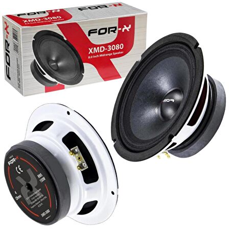 OTO MIDRANGE 20CM 300W 2 ADET FOR-X XMD-3080