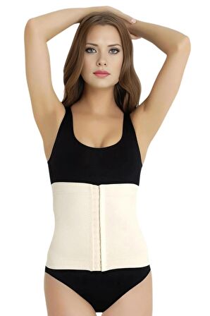 Luvmabelly - MYRA9828 - Form Fit AgraflıTen Doğum Sonrası Lohusa Korse