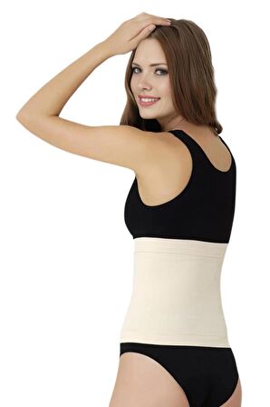 Luvmabelly - MYRA9828 - Form Fit AgraflıTen Doğum Sonrası Lohusa Korse