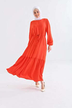 Nar Bisiklet Yaka Beli Tünelli Bağlama Detaylı Geniş E