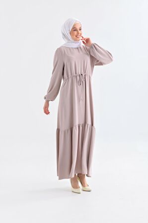 Taş Bisiklet Yaka Beli Tünelli Bağlama Detaylı Geniş E