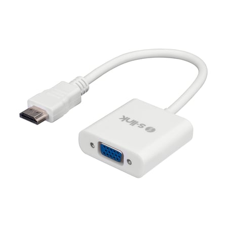 Sl-Hvs13 Hdmi Erkek To Vga Dişi + Audio Micro Usb Çevirici