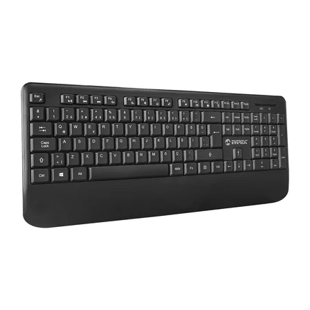 Offical Siyah Kablosuz Combo Q Multimedia Klavye + Mouse Set Km-6176