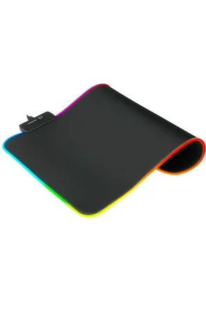 Siyah 252X328X3Mm Rgb Ledli Gaming Mouse Pad Mp-21