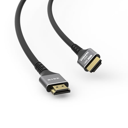 Slx-Hd4K015 19+1 Hdmi To Hdmi 1.5 Metre Metal V2.0 4K (4096-2160) 60Hz Kablo