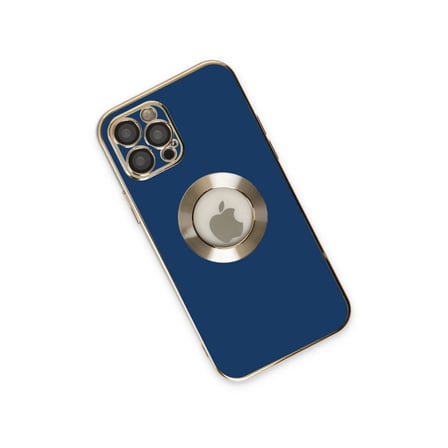 Apple İphone 12 Pro Kılıf Store Silikon - Mavi