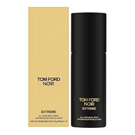 Tom Ford Noir Extreme All Over Body Spray 150ml.