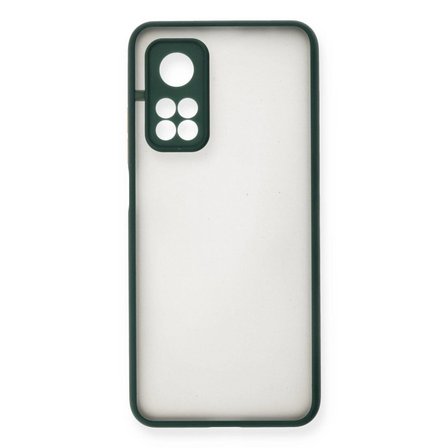 Xiaomi Mi 10t Kılıf Montreal Silikon Kapak - Yeşil