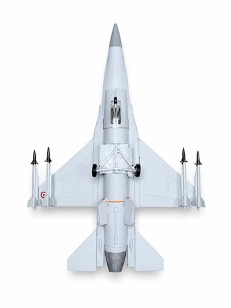 Maket Montajlı + Boyalı ( F-16 MAKET UCAK PM MODEL )
