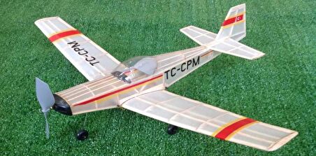 Slingsby T-67 Firely Pm Model Lastik Motorlu Demonte Serbest Uçuş Modeli