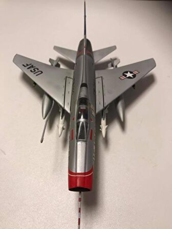 North American F-100 C Super Sabre Pm Model Avcı-Bombardıman Uçağı Demonte Plastik Maketi