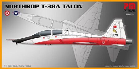 Northrop T-38A Talon PM Model Demonte Plastik Uçak Maket Kiti