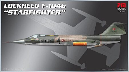 Lockheed F-104G Starfighter PM Model Demonte Plastik Uçak Maket Kiti