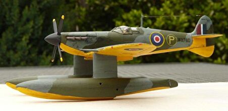 Supermarine Spitfire Vb FloatPlane PM Model Demonte Plastik Uçak Maket Kiti