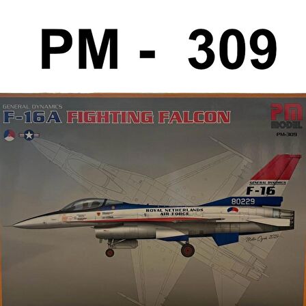 F-16 A  ROYAL NETHERLANDS & USA PM Model Plastik Uçak Maket Kiti