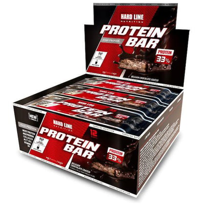 HARDLİNE PROTEIN BAR ÇİKOLATA 45 GR*12 ADET