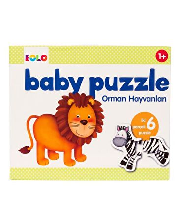 +1 Yaş 4'lü Baby Puzzle Seti (Eolo Yayınları)